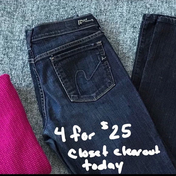 Citizens Of Humanity Denim - Citizens of humanity Bootcut petite 4 for $25